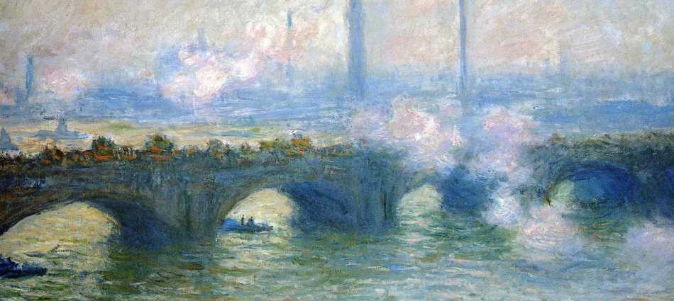 Waterloo Bridge London - Claude Monet